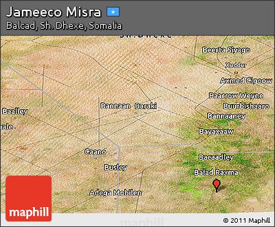 Satellite Panoramic Map of Jameeco Misra
