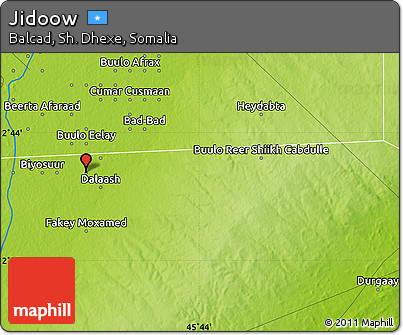 Physical Map of Jidoow