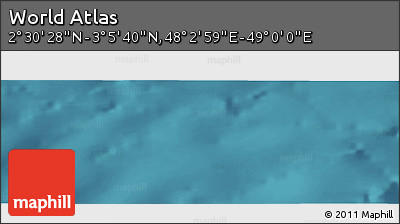 Satellite Panoramic Map of the Area around 2° 48' 4" N, 48° 31' 29" E