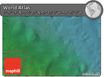 Satellite Map of the Area around 2° 48' 4" N, 49° 13' 30" W
