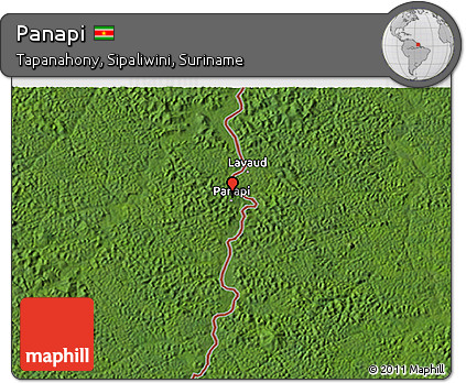 Satellite 3D Map of Panapi
