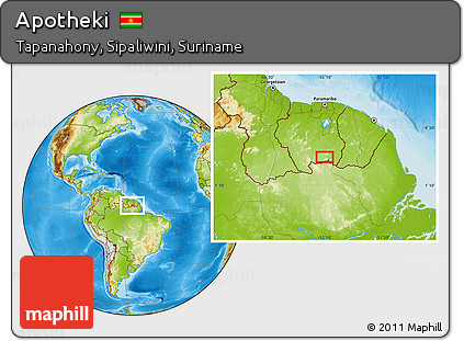 Physical Location Map of Apotheki