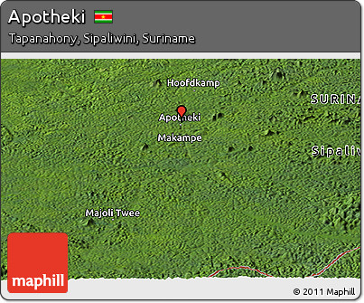 Satellite Panoramic Map of Apotheki
