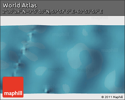 Satellite 3D Map of the Area around 2° 48' 4" N, 60° 25' 29" E