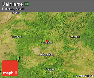 Satellite 3D Map of Uainiame