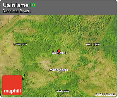 Satellite Map of Uainiame