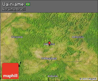 Satellite Map of Uainiame