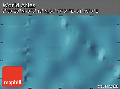 Satellite Map of the Area around 2° 48' 4" N, 61° 16' 29" E