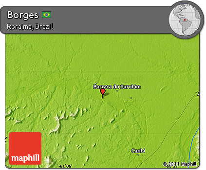 Physical Map of Borges
