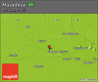 Physical Map of Mavedevé