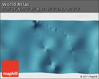 Satellite 3D Map of the Area around 2° 48' 4" N, 67° 13' 29" E