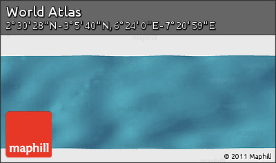 Satellite Panoramic Map of the Area around 2° 48' 4" N, 6° 52' 30" E