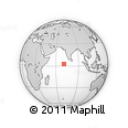 Outline Map of the Area around 2° 48' 4" N, 70° 37' 30" E, rectangular outline