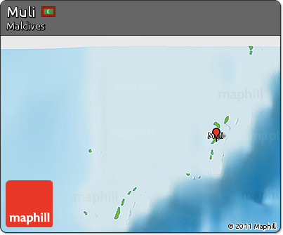 Physical 3D Map of Muli
