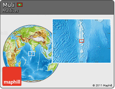 Physical Location Map of Muli