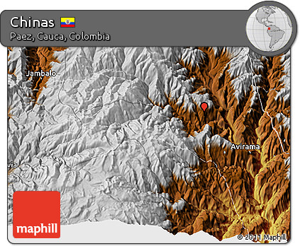 Physical 3D Map of Chinas