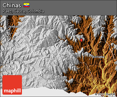 Physical 3D Map of Chinas