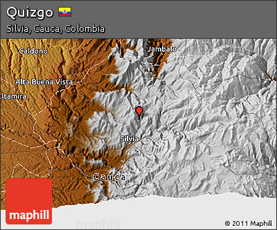 Physical 3D Map of Quizgo