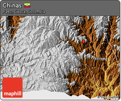 Physical 3D Map of Chinas