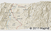 Shaded Relief 3D Map of Guambía