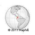 Outline Map of the Area around 2° 48' 4" N, 76° 25' 30" W, rectangular outline