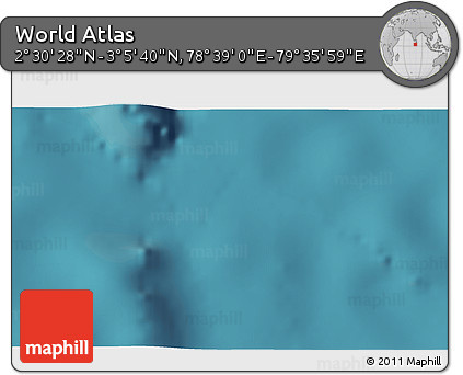 Satellite 3D Map of the Area around 2° 48' 4" N, 79° 7' 30" E