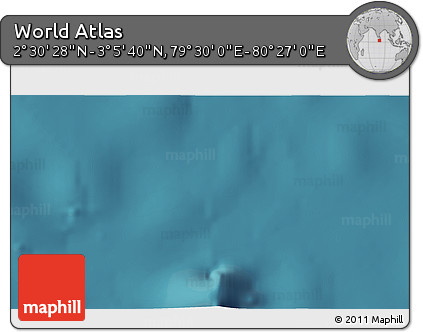 Satellite 3D Map of the Area around 2° 48' 4" N, 79° 58' 29" E