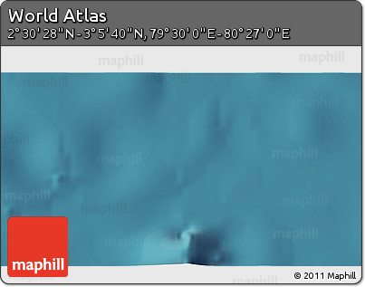 Satellite 3D Map of the Area around 2° 48' 4" N, 79° 58' 29" E