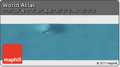 Satellite Panoramic Map of the Area around 2° 48' 4" N, 84° 13' 29" E