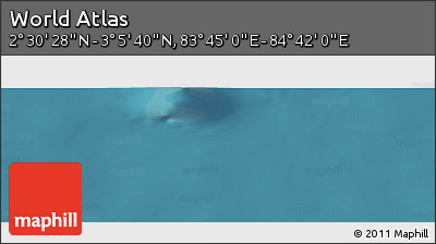 Satellite Panoramic Map of the Area around 2° 48' 4" N, 84° 13' 29" E