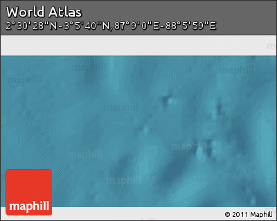 Satellite 3D Map of the Area around 2° 48' 4" N, 87° 37' 30" E
