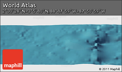 Satellite Panoramic Map of the Area around 2° 48' 4" N, 88° 19' 29" W