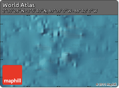 Satellite Map of the Area around 2° 48' 4" N, 89° 10' 30" W