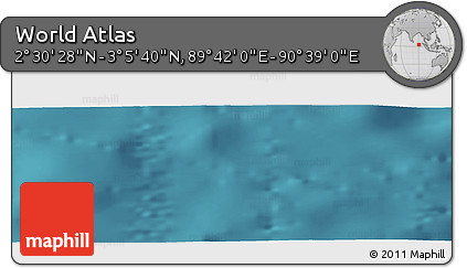 Satellite Panoramic Map of the Area around 2° 48' 4" N, 90° 10' 30" E