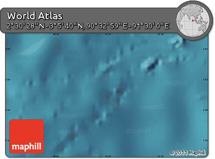Satellite Map of the Area around 2° 48' 4" N, 91° 1' 30" E