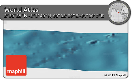 Satellite Panoramic Map of the Area around 2° 48' 4" N, 91° 1' 30" E