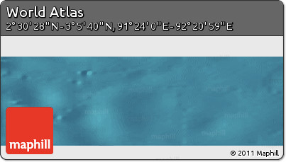 Satellite Panoramic Map of the Area around 2° 48' 4" N, 91° 52' 30" E