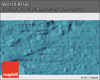 Satellite 3D Map of the Area around 2° 48' 4" N, 95° 7' 30" W