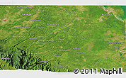 Satellite 3D Map of the area around 2° 48' 4" N, 99° 31' 30" E