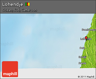 Physical 3D Map of Lohendje