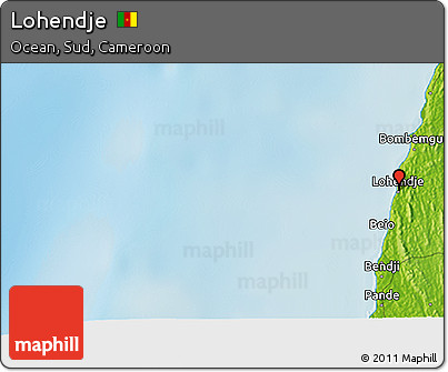 Physical 3D Map of Lohendje