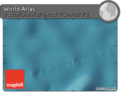 Satellite Map of the Area around 2° 27' 3" S, 0° 4' 30" E