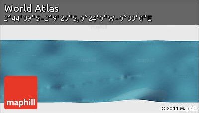 Satellite Panoramic Map of the Area around 2° 27' 3" S, 0° 4' 30" E