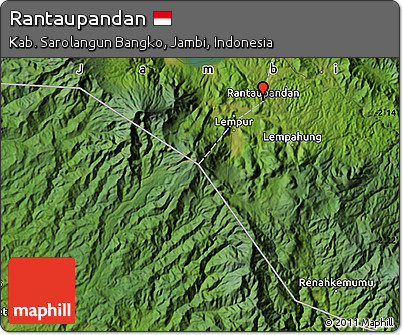 Satellite Map of Rantaupandan