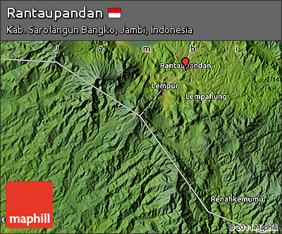 Satellite Map of Rantaupandan