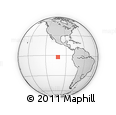 Outline Map of the Area around 2° 27' 3" S, 101° 55' 30" W, rectangular outline