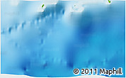 Physical 3D Map of the area around 2° 27' 3" S, 123° 19' 29" E