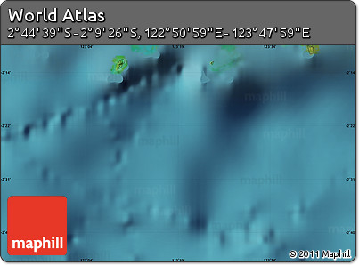 Satellite Map of the Area around 2° 27' 3" S, 123° 19' 29" E