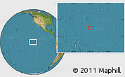 Satellite Location Map of the area around 2° 27' 3" S, 123° 10' 30" W
