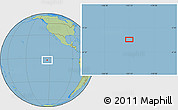 Savanna Style Location Map of the area around 2° 27' 3" S, 123° 10' 30" W